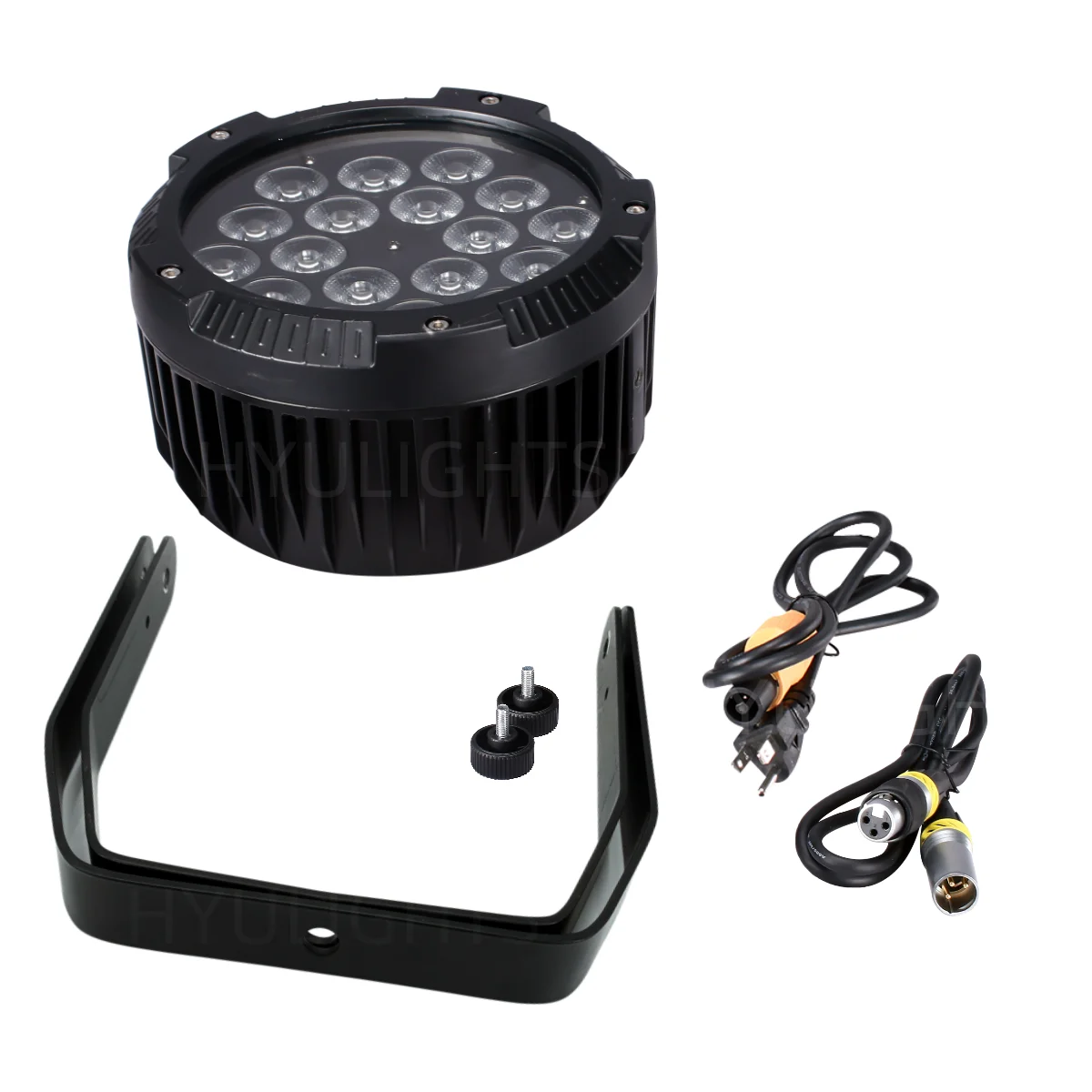 アルミ IP65 防水 Led パーライト 18 × 18 ワット RGBWAUV 6in1 DMX512 制御プロフェッショナルステージ DJ 機器ディスコ屋外洗浄