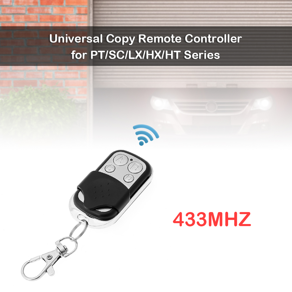 5-20PC Door Remote Control 433Mhz 4 Channel Remote Control Use Fixed Code Rolling Code Key Chains Car Home And Garage duplicator