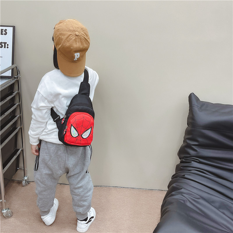 Disney Marvel nowa dziecięca plecak na ramię Spiderman wzór torba o dużej pojemności casualowa torba dla chłopców studenckich