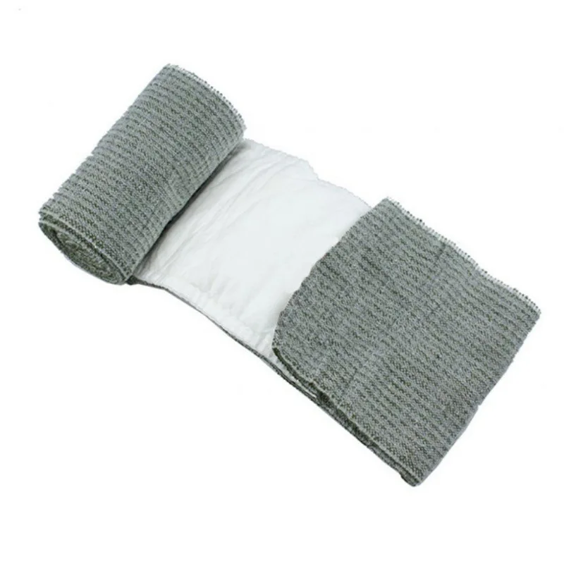 Tactical Hemostatic Bandage Vacuum Plus Compression Traumatic Compression Bandage First Aid 4/6 Inches