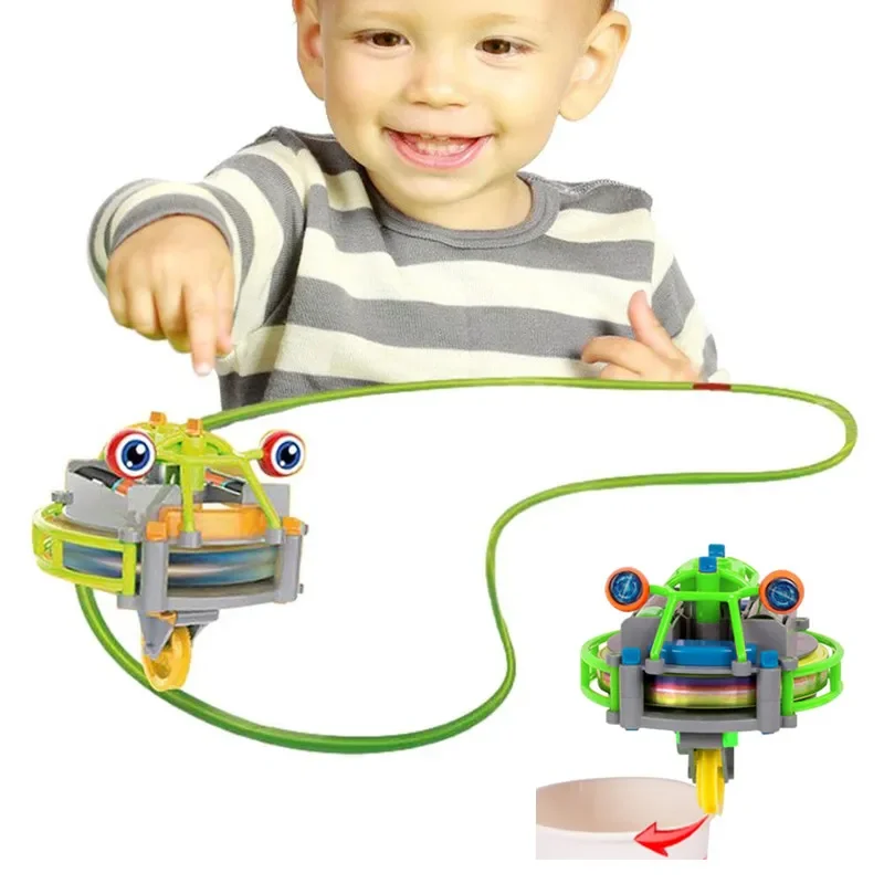 Vaso mágico creativo, monociclo, Fidget Spinner, Andador de cuerda, giroscopio de equilibrio, juguetes eléctricos interesantes para niños, regalos