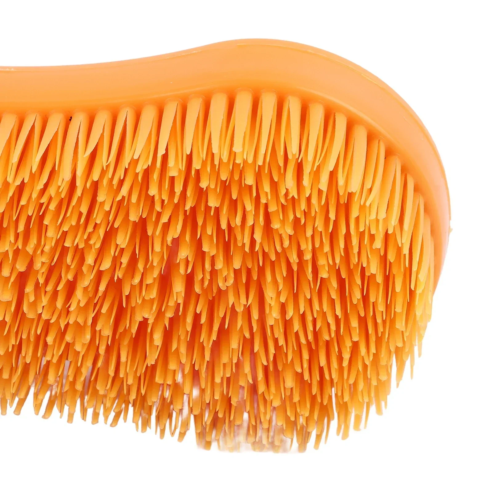 Cepillo de aseo para caballos, cepillo suave, multifuncional, portátil, para masaje, ergonómico