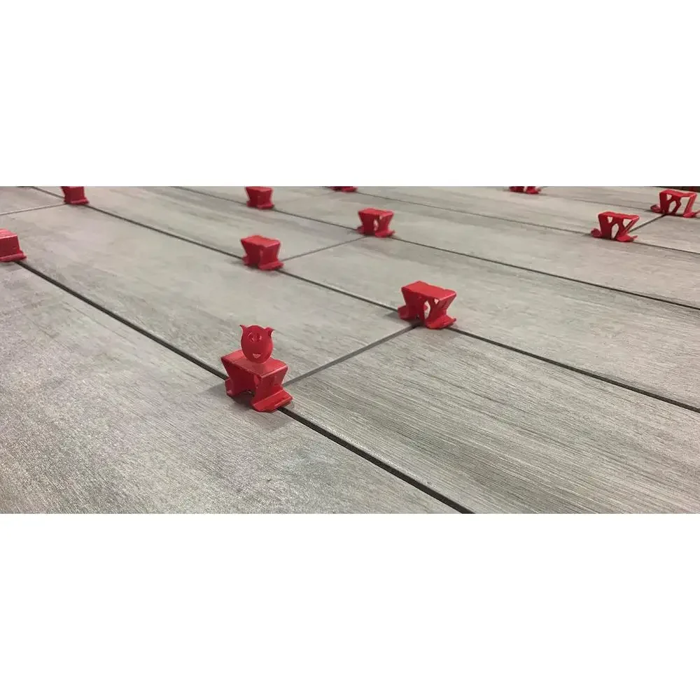 Tile Leveling System Clips 1000ct 3/16" Premium One-Piece Lippage-Free Ceramic Stone-Works All Thicknesses-Faster Results