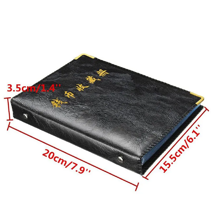 480/120 Pockets Large-capacity Coin Collection Book Ancient Coin Binder Collection Album Royal Commemorative Volume Folder Hold