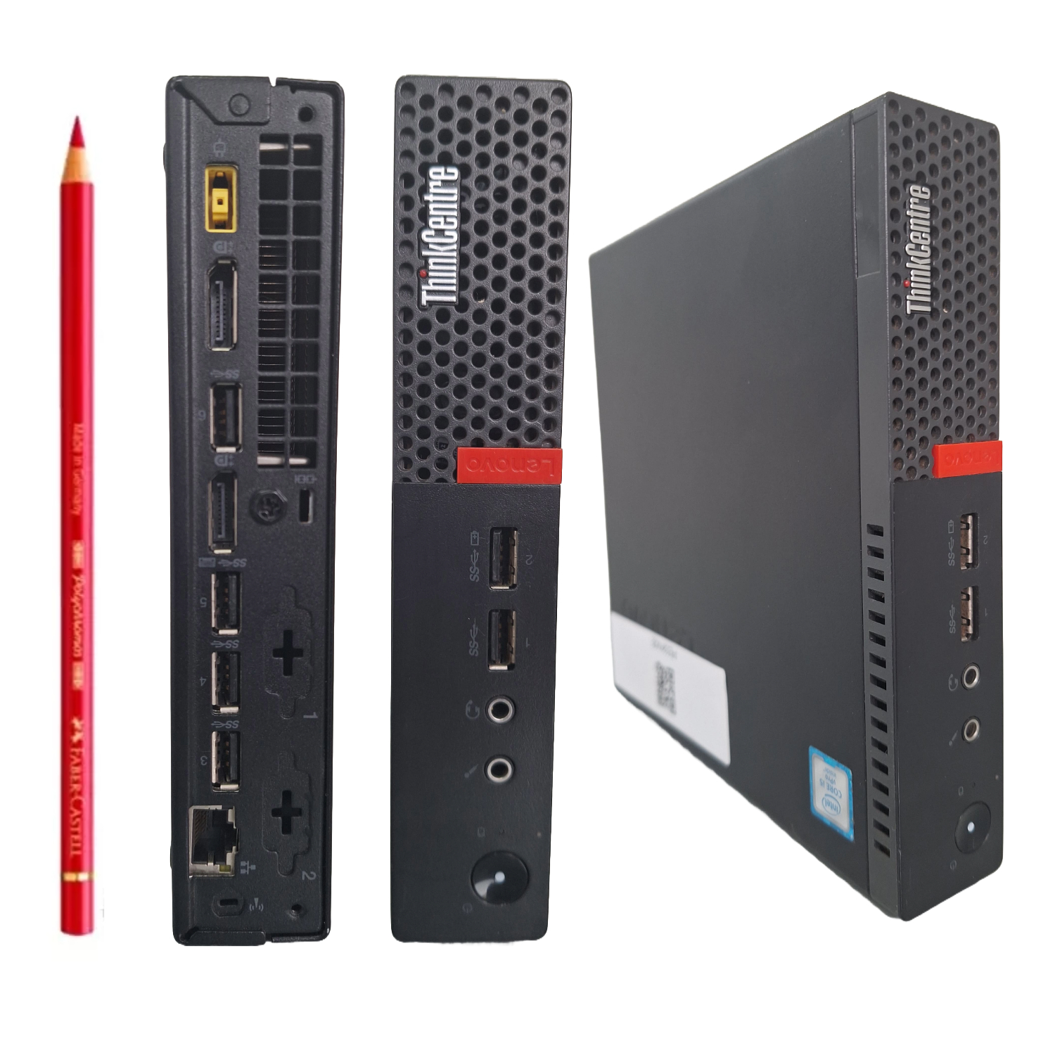 DESKTOP LENOVO M910Q CORE I5 6500T SSD 256 GB 8 GB RAM - WIN10 PRO - MICRO