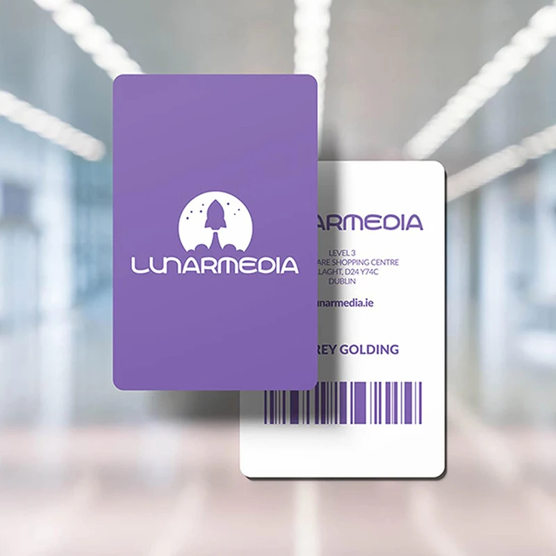 PVC Business Cards Customize  Instagram Business Card Round Cornor for Office  free design, QR Code，waterproof，Free design