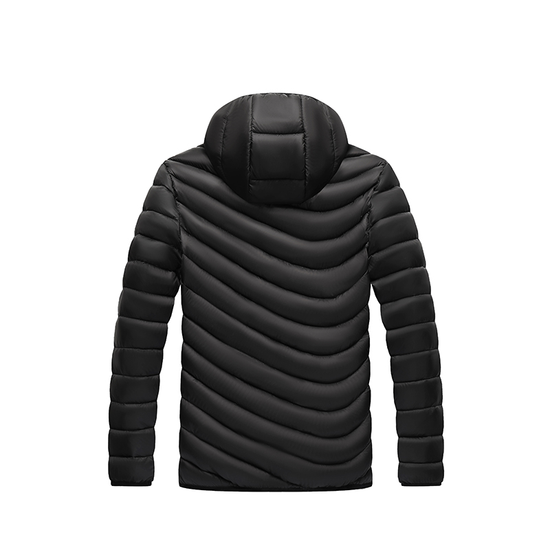 Otoño Invierno hombres Parkas rompevientos cálido Casual moda al aire libre chaquetas de plumón para hombre a prueba de viento algodón grueso abrigos con capucha para hombre