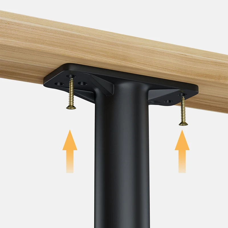 Piede di supporto per trave letto telescopico regolabile piedini per mobili in plastica rinforzati piedi per divano staffa portante inferiore del letto