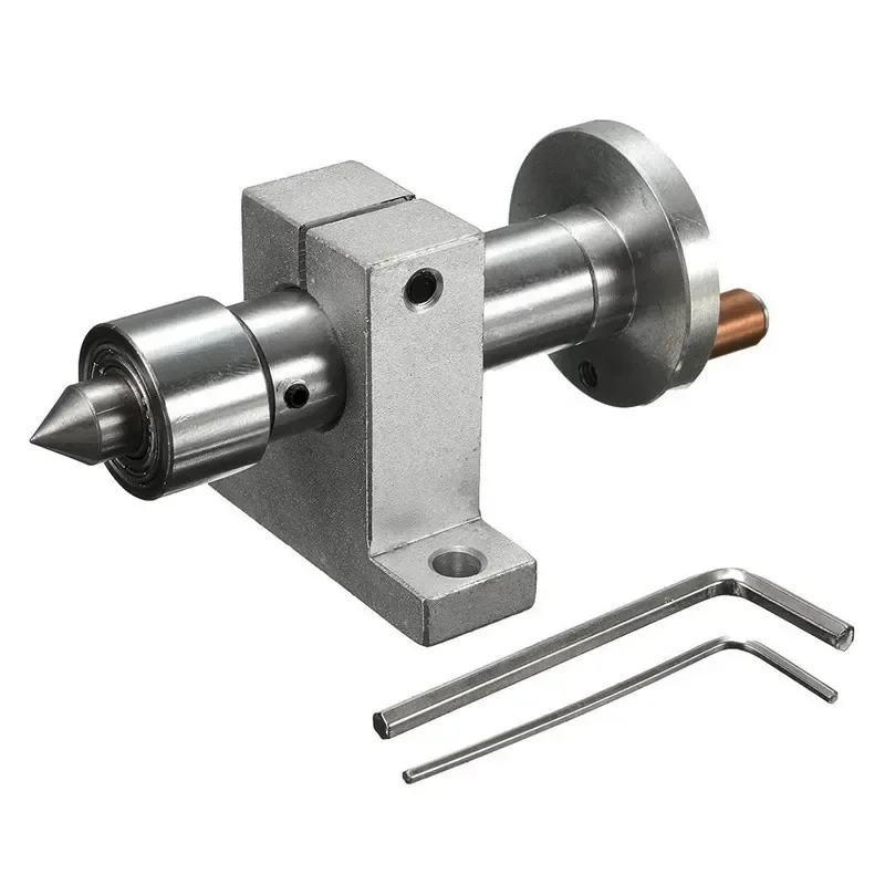 Mini rodamiento de torno con centro giratorio basculante, accesorios ajustables para carpintería, máquina de torno de perlas de Buda, herramienta rotativa