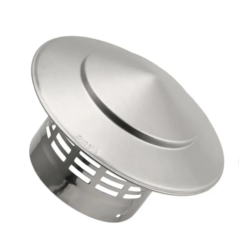 ステンレス鋼煙突キャップ外壁外気出口屋根パイプ排気フード換気ダクトベントカバー 75 ミリメートル 200 ミリメートル