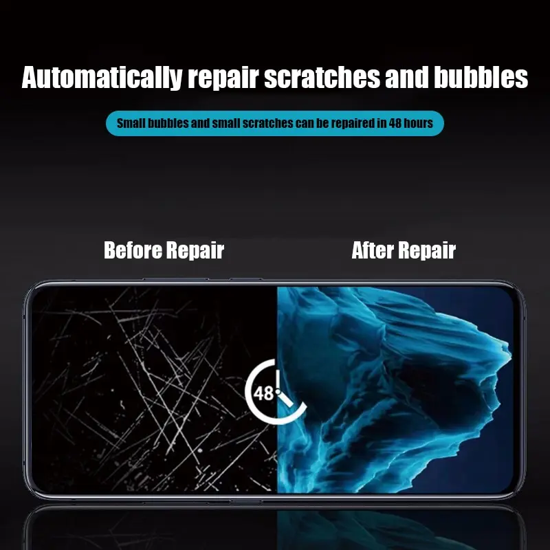 4Pcs Hydrogel Film Volle Abdeckung Für iPhone 11 12 13 14 15 Pro Max Screen Protector Für iPhone X XS MAX XR 6 7 8 Nicht Glas