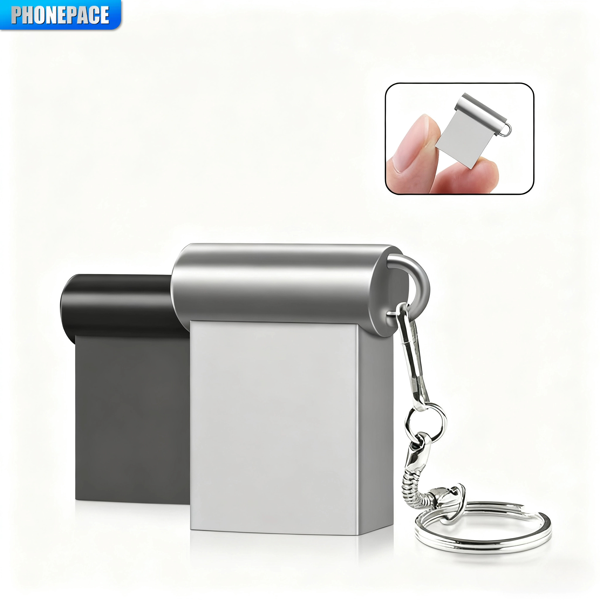 PHONEPACE USB Flash Drive High Speed 3.0 Mini Flash Pendrive 128GB 64GB 32GB 16GB Cle USB 3.0 Stick 64GB 128GB USB Storage