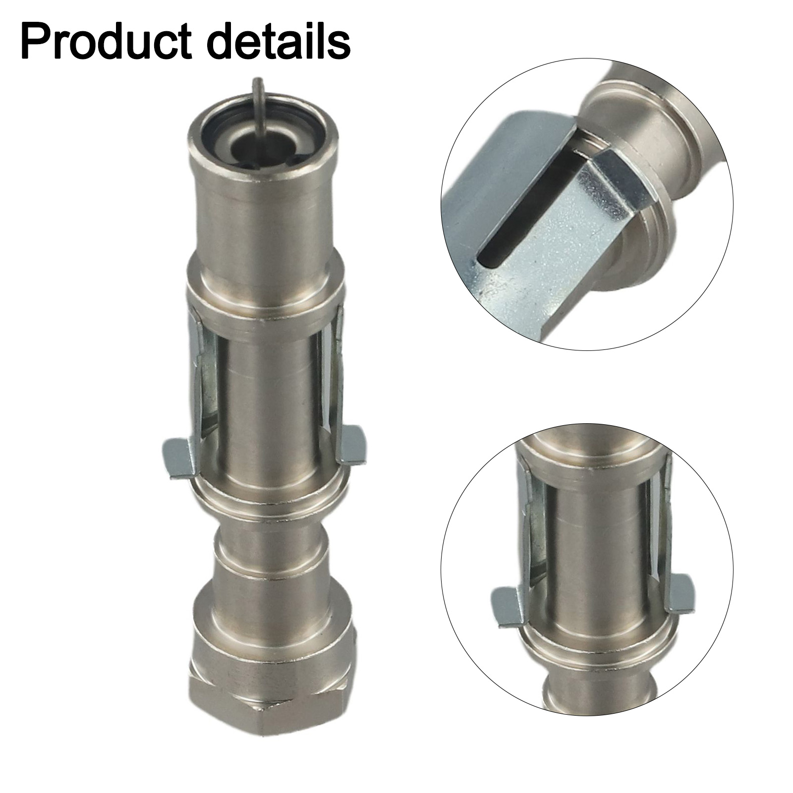 Ti QXPA D A Brillo de luz del vehículo QTiMAX pulgadas Llave de aire Número de pieza Cantidad Pc Plata TiMAX 2135-D565A Entrada de aire