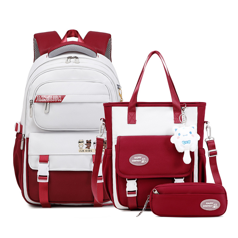 Kinder Schult aschen Set Mädchen Grundschule Rucksack Kinder Schule Backpcak 3 stücke Prinzessin Schult aschen Kinder Mochi las Escolar Infantil