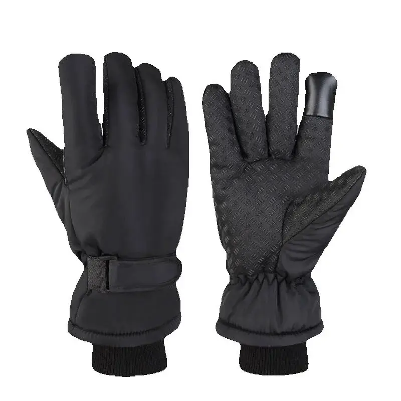 Männer Winter Ski Handschuhe Wasserdicht Winddicht Outdoor Sport Radfahren Fahrrad Motorrad Wandern Camping Hand Warme Handschuhe