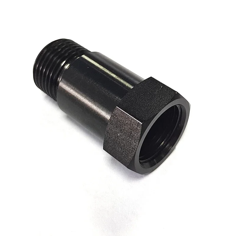 M18 * 1,5 Sauerstoff Sensor Spacer CNC 43mm Sauerstoff Sensor Spacer Expansion CEL Fix Lambda Staubdicht Adapter