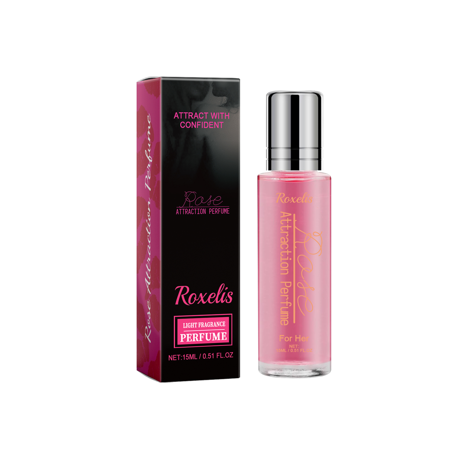 Spray de perfume rosa para mulheres glamour protable perfume de longa duração charme fresco luz fragrância não gordurosa feromônio spray presente