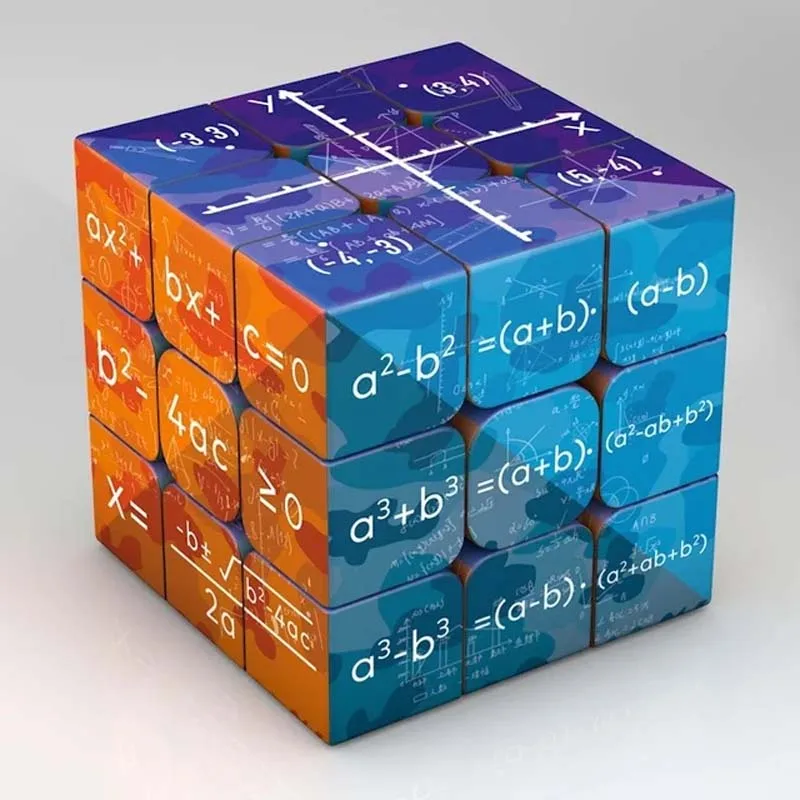 3x3x3 cubo mágico quebra-cabeça matemática elemento químico cubo mágico presentes das crianças brinquedos educativos
