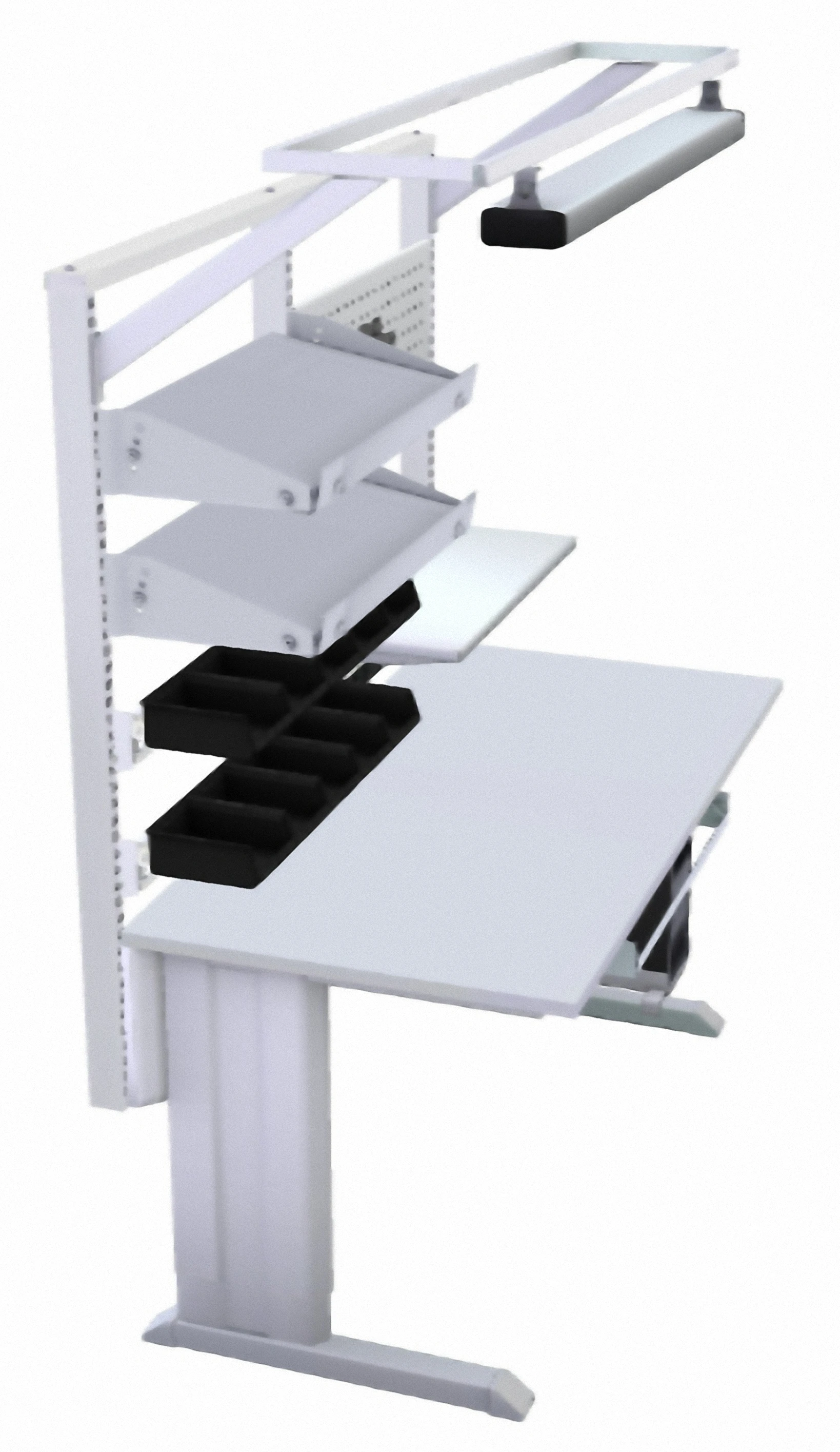 Electrical Work Bench ESD Worktable Anti Static Workench For Smartphone Assemble
