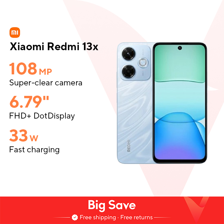 Xiaomi Redmi 13 téléphones intelligents MediaTek Helio G91-Ultra 108MP 5030mAh appareil photo 33W développements rapides écran 90Hz Version globale