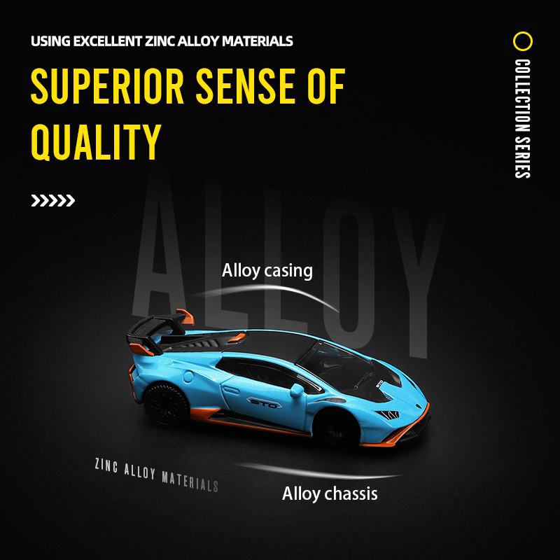 CCA 1:64 Mini exquisite model Volkswagen Ford BMW Lamborghini classic car static model alloy die-casting collection gift toy
