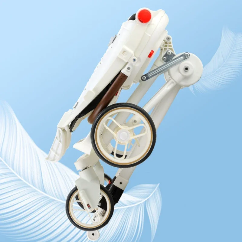 Carrinhos duplos dobráveis para crianças, Gêmeos Baby Strollers, Carrinho leve, Carrinhos para bebês
