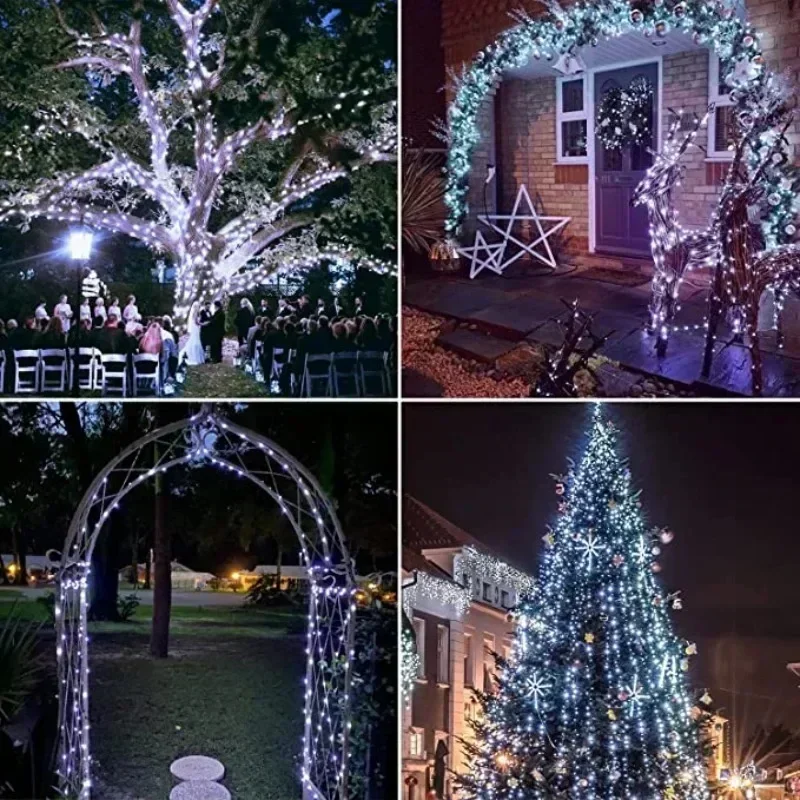 7M/12M/22/32M Solar Led Fairy Light Outdoor Festoon Led Waterproof Garland String Lights Christmas Party Garden Solar Lamp Decor