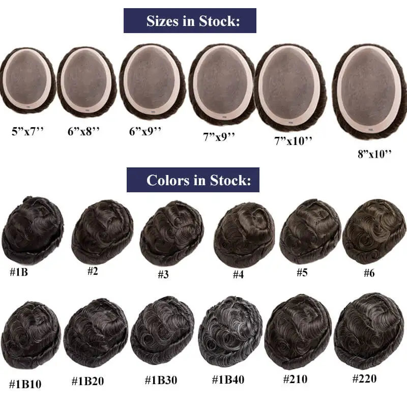 Herren-Kapillarprothese, Mono-Herrenperücke, Naturhaar-Perücken für Männer, 15,2 cm, menschliches männliches Haar, Prothese für Männer, Toupet, langlebige Herren-Perücke