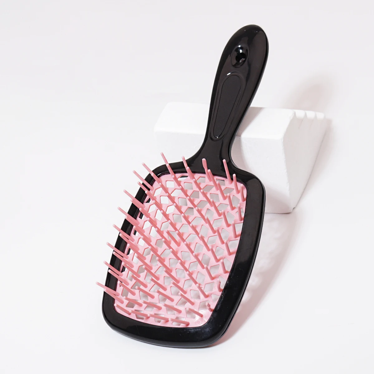 Capelli aggrovigliati massaggio dei capelli pettinati spazzola per capelli scavata spazzola riccia salone parrucchiere parrucchiere Speciale per parrucche di capelli veri