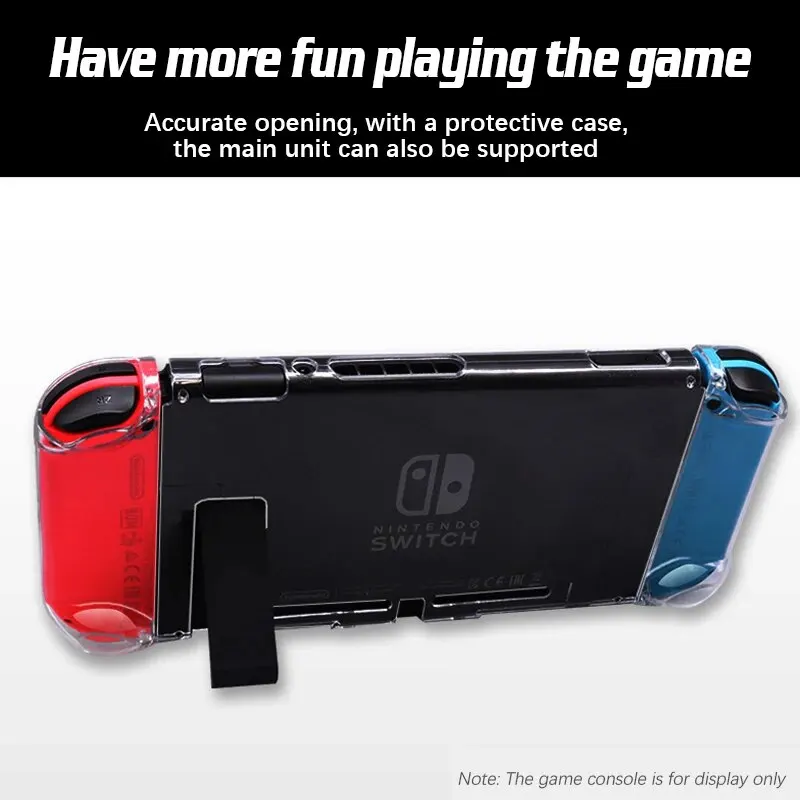 Suitable for Nintendo Switch Transparent Protective Case Light Hard PC Case Crystal Protective Case Soft Case