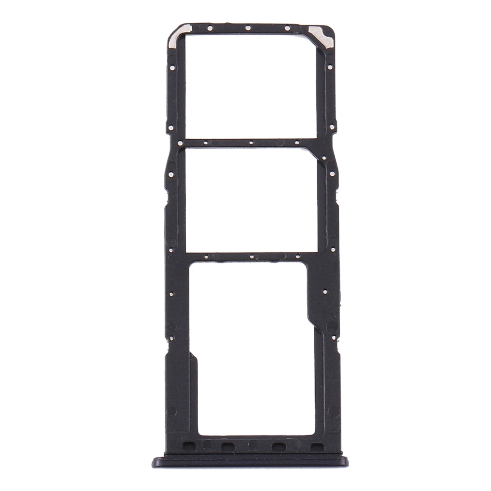 Voor Samsung Galaxy A21s Dual SIM-kaarthouder + Micro SD-kaarthouder Vervanging