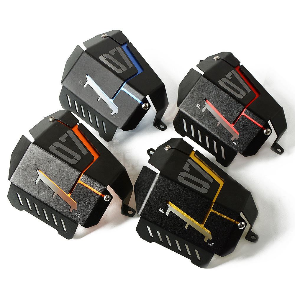 Radiator Guard Coolant Recovery Tank Shield Cover For Yamaha MT-07 MT07 FZ07 2014 2015 2016 2018 2019 2020 2021 2022 2023 2024