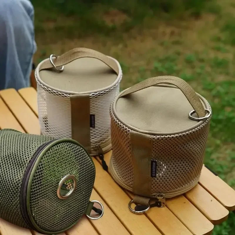 Custodia per fazzoletti da campeggio all'aperto, borsa portaoggetti in rotolo di carta con gancio, porta fazzoletti portatile, porta tovaglioli appeso per tende, forniture da campeggio