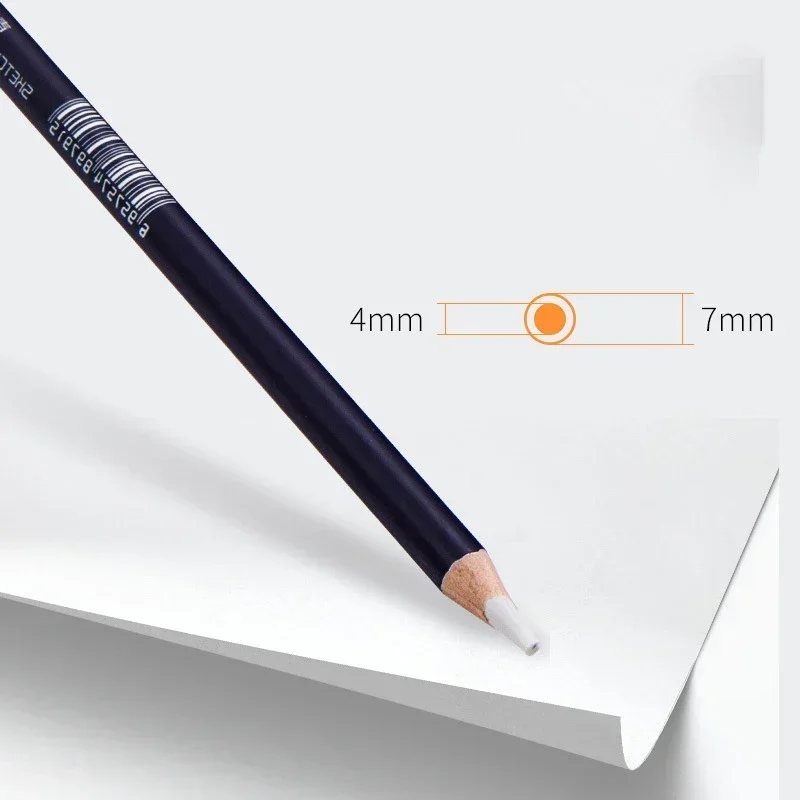 Pencil Shape Erasers for Drawing Painting Sketching High Precision Professional Highlighter Eraser Kawaii School Office Supplies