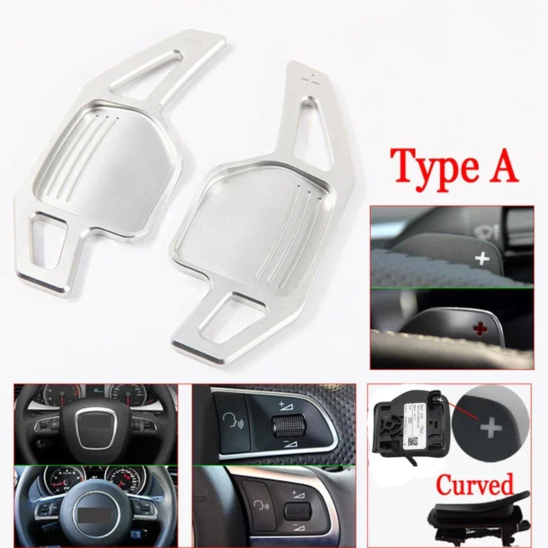 Cho Xe Audi A4 B8 A3 8P S3 A5 A6 S6 C6 Q5 A8 R8 TT Cao Cấp TTS 2006 2011 Xe Ô Tô bọc Vô Lăng Mái Chèo Sang Số Mở Rộng DSG 1 Đỏ Đen