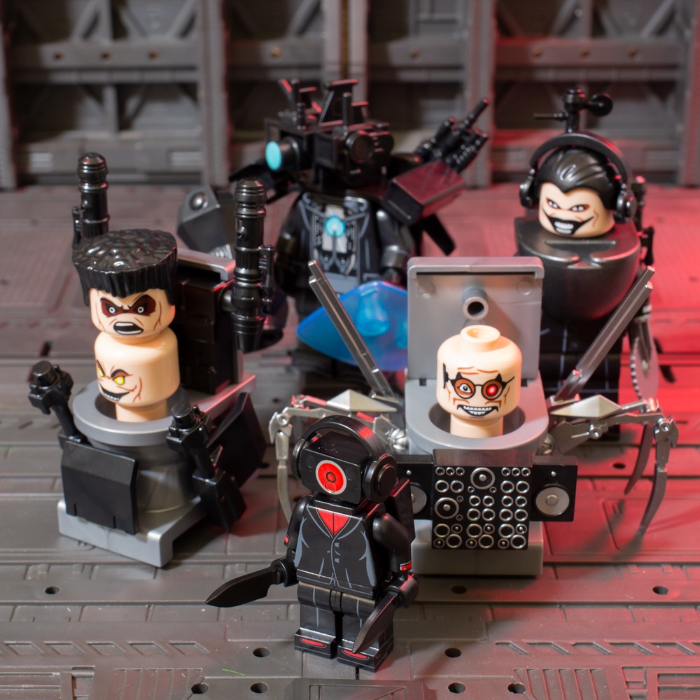 Skibidi トイレマン vs スーパータイタン TV マンビルディングブロック KDL821 K2161 モニタースピーカーサウンドマン子供のおもちゃの誕生日ギフト