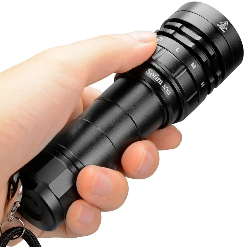 Sofirn sd05 tauchen leicht xhp 50,2 super helle 3000lm 21700 taschenlampe mit magnetsc halter 5000k 6500k