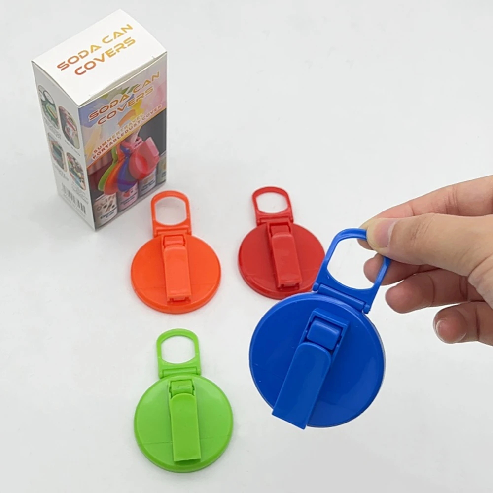 Portable Soda Can Lid Silicone Straw Soda Can Lid Reusable Suitable For Canned Beverages Beer Juice 1pcs With 2 straws