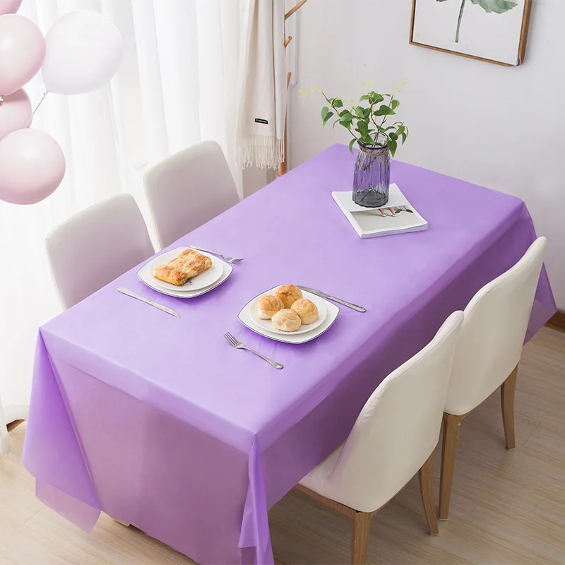 1 Máy Tính Có Thể Tái Sử Dụng Khăn Trải Bàn 137X274Cm BPA Nhựa Ăn Bàn Vải Cho Các Buổi Tiệc Dã Ngoại Cắm Trại Ngoài Trời dùng Một Lần