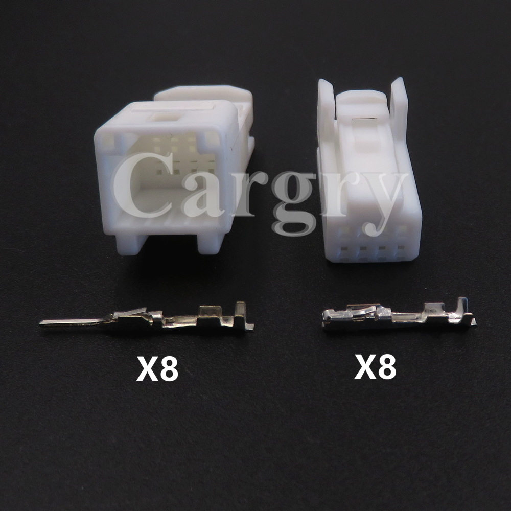 1 Set 8P 1376352-1 1565804-1 Car Socket For Nissan AC Assembly Automobile Male Female Docking Electrical Connector