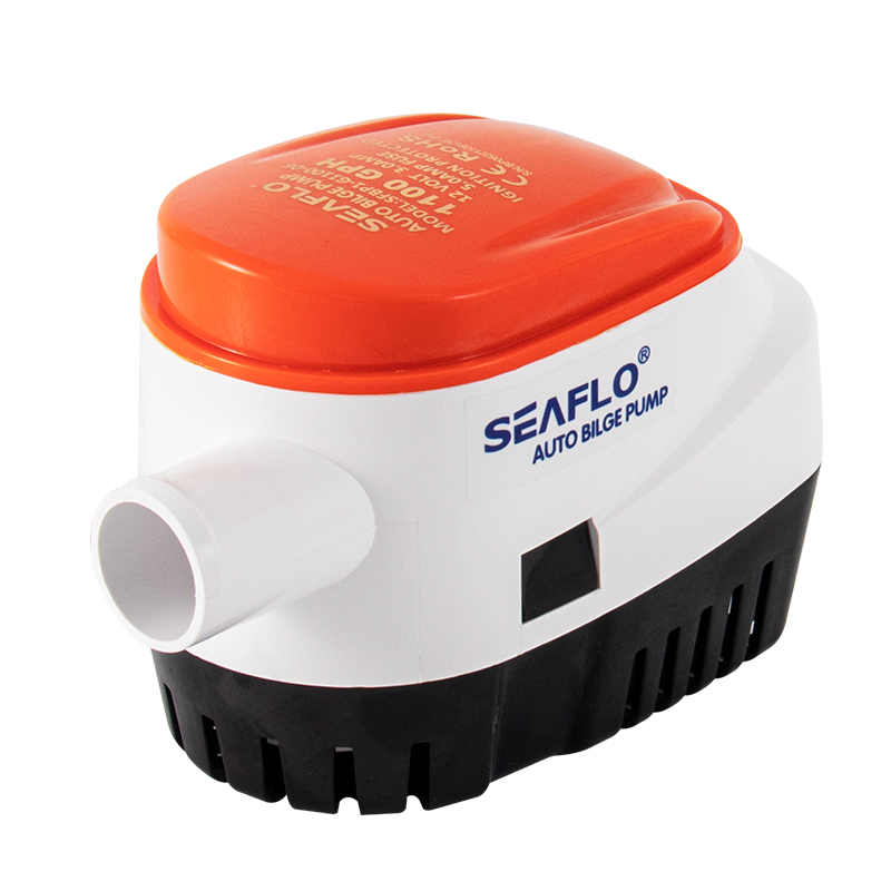 Meerwasser pumpe kleine Bilgen pumpe 12 v24v Yacht Entwässerung schnelles Boot DC Tauch pumpe Bilge automatische Entwässerung pumpe