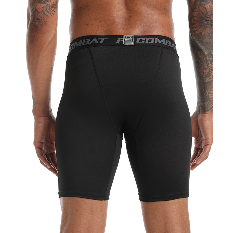 Pantalones deportivos para hombre para ejercicio de verano, pantalones cortos deportivos ajustados, elásticos, de secado rápido y ajustados para baloncesto y fútbol