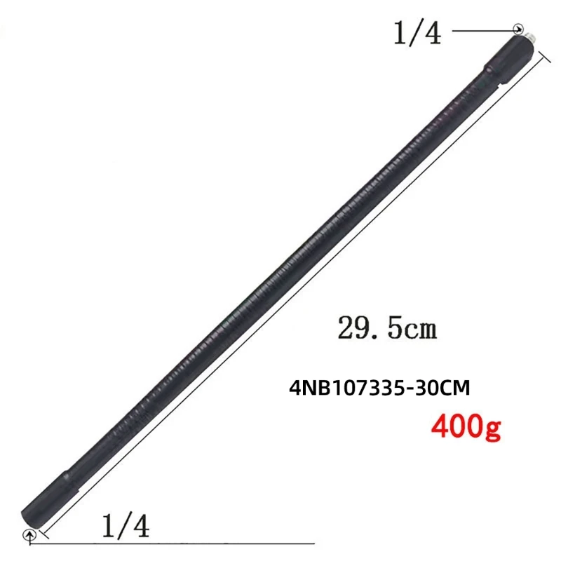 DXAB 1/4 "macho a hilo cuello cisne montaje cámara soportes brazo tubo flexible