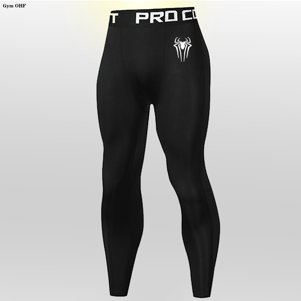 Pantalones de gimnasio para niños y niñas, mallas deportivas de secado rápido, color negro