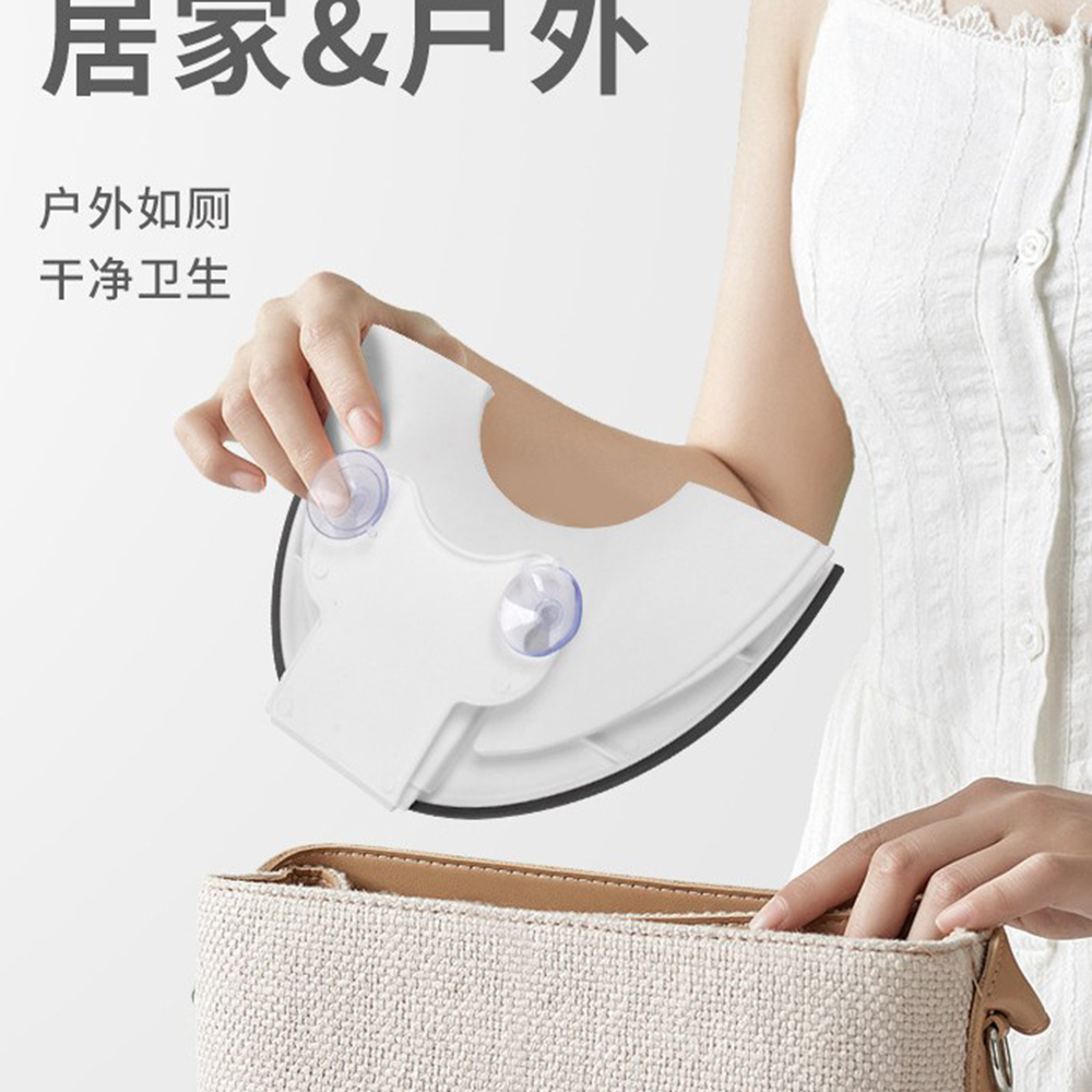 Siège de toilette pliable pour enfants, siège de pot rabattable et assis, se fixe aux toilettes en toute sécurité, design peu encombrant pour la plupart des toilettes