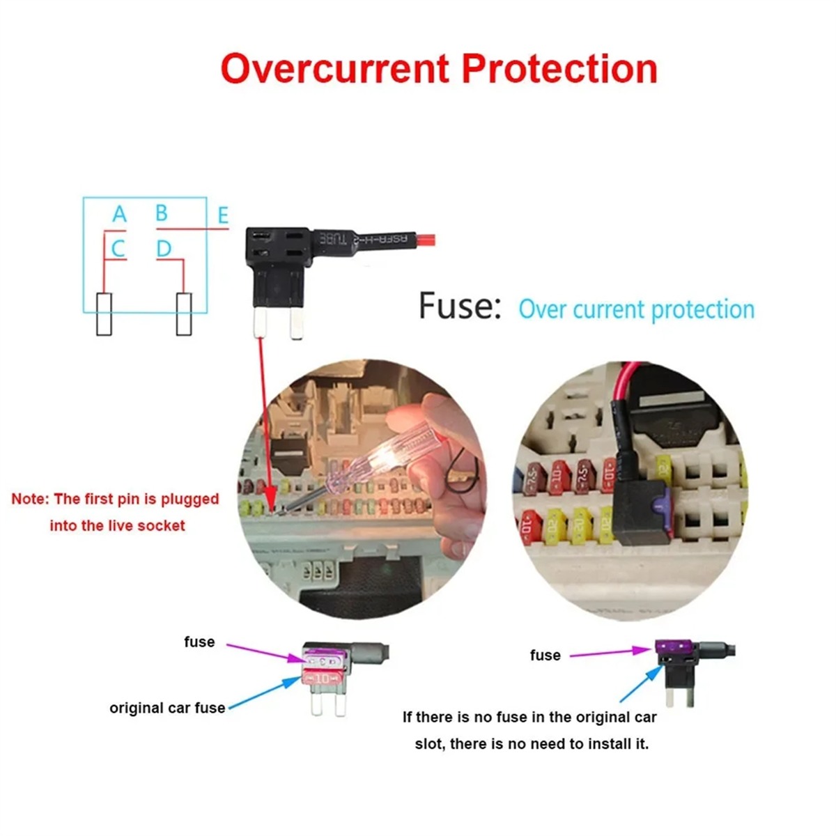 Для 70mai Hardwire Kit UP03 Только порт Type-C для 70mai A810 X200 Omni M500 24H Монитор парковки Линия питания (A) BH