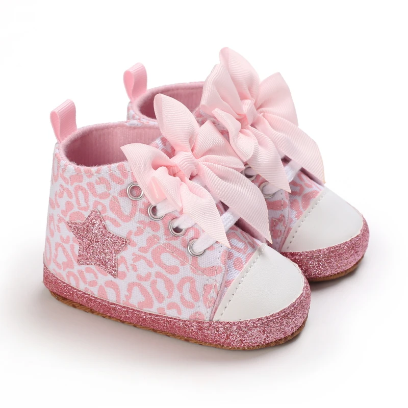 ฤดูใบไม้ผลิและฤดูใบไม้ร่วงเด็กผู้หญิงสบายๆกีฬารองเท้า Soft Sole Anti SLIP รองเท้าเดินในร่มและกลางแจ้ง First Step รองเท้าเดิน