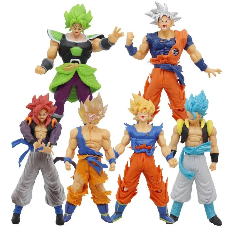 18 cm Son Goku Super Saiyan Figuur Anime Dragon Ball Goku DBZ Action Figure Speelgoed Model Geschenken Collectible Beeldjes voor kinderen