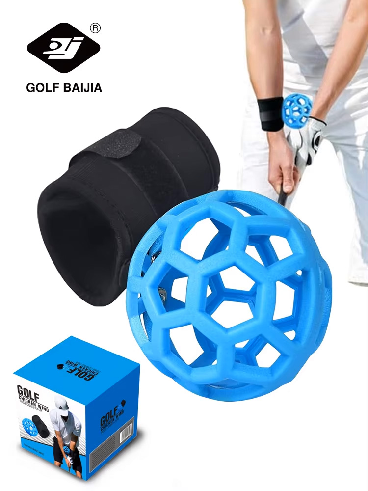 Treinador de balanço de bola inteligente de golfe, equipamento de bola de auxílio para treinamento de golfe portátil, treinamento de correção de postura de bola inteligente para iniciantes