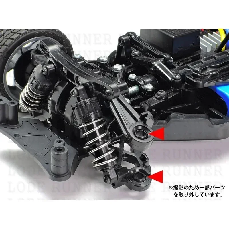 4 個金属低摩擦サスペンションボール 54559 タミヤ TT02 1/10 RC カーアップグレードパーツアクセサリー